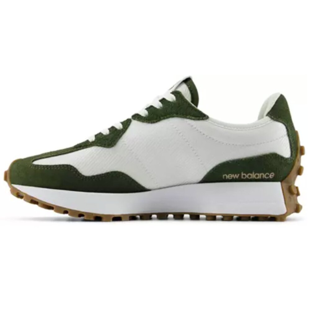 New Balance 327 RARE Womens Casual Sneakers Shoes White Green Tan size 6 - Picture 2 of 16
